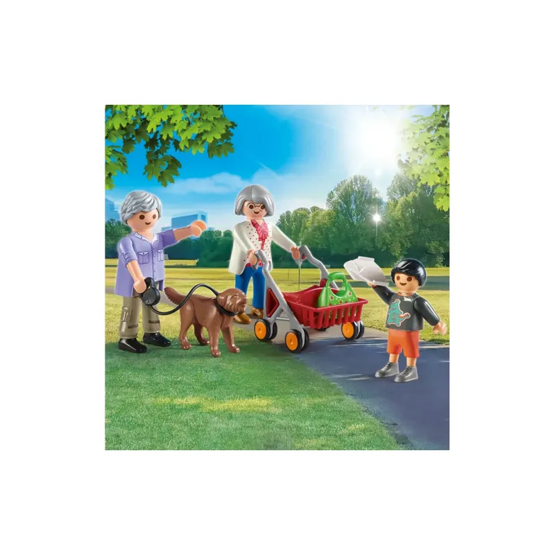 70990 Grootouders met kleinkinderen