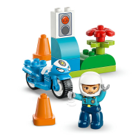 DUPLO 10471 Blauwe Politiemotor