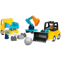 DUPLO 10475 3-in-1 Bouwvoertuigen
