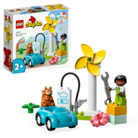 DUPLO 10985 Windmolen en Elektrische Auto