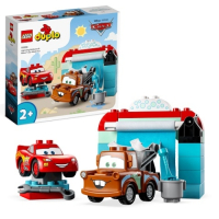 DUPLO 10996 Bliksem McQueen en Takel Wasstraatpret
