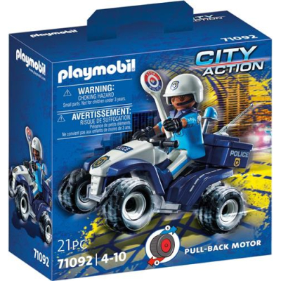 PLAYMOBIL City Action Politie - Speed Quad - 71092