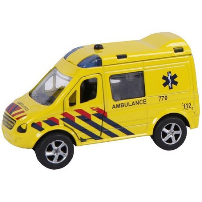 510132 Auto pb 2-Play ambulance + licht/geluid