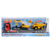 Dieplader met Constuctievoertuigen 541757 Afmeting: schaal 1:60