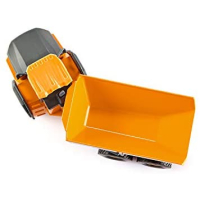 SIKU 3506, John Deere Dumper, bouwplaatsvoertuig, 1:50, metaal/kunststof, oranje, kiepbare put.