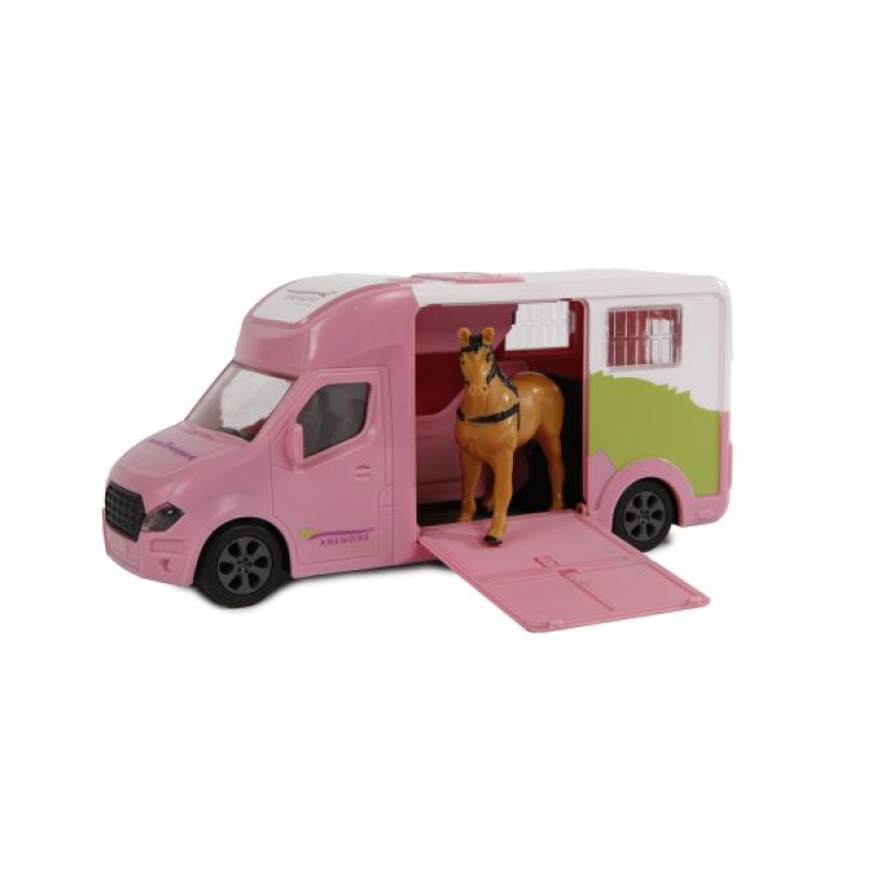 510212 Auto Camper Anemone Met Licht En Geluid Roze