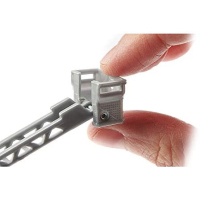 siku 1841, Brandweerwagen, 1:87, metaal/kunststof, rood, beweegbare ladder