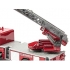 siku 1841, Brandweerwagen, 1:87, metaal/kunststof, rood, beweegbare ladder
