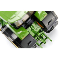 siku 3290, John Deere 8R 370, 1:32, metaal/kunststof, groen, incl. contragewicht, motorkap kan open