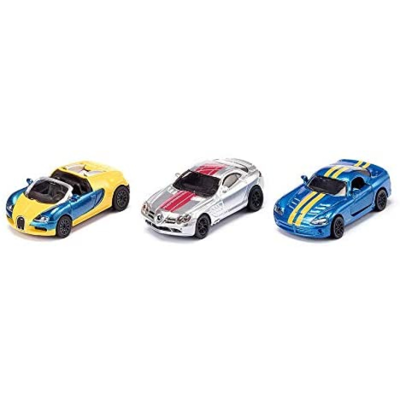 Siku 6323 Sportwagen set 3in1
