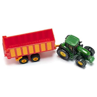Siku 1650 John Deere+hooiwagen