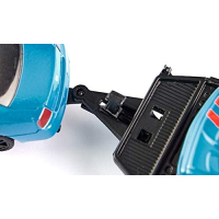 siku 2565, Dodge Charger met Dodge Challenger SRT Racing, hemelsblauw, metaal/kunststof, 1:55, deuren kunnen open