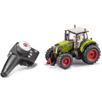 Siku 6882, Claas Axion 850 Tractor, op afstand bestuurbaar, 1:32, inclusief Controller, metaal/kunststof, groen, werkt op batterijen, compatibel met onderdelen