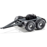 siku 2887, Dolly SIGA Duo, 1:32, metaal/kunststof, zwart, compatibel met Siku tractoren