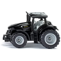 siku 1397, DEUTZ-FAHR TTV 7250 Warrior, metaal/kunststof, zwart, speelgoedtractor voor kinderen
