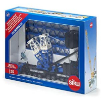 siku 4810, Mobiele kraan, 1:55, koppelbaar, metaal/kunststof, blauw, met lier en gewichten