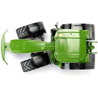 siku 3290, John Deere 8R 370, 1:32, metaal/kunststof, groen, incl. contragewicht, motorkap kan open