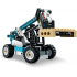 LEGO 42133 Technic verreiker 2in1 Bouwset met Vorkheftruck en Sleepwagen, Voertuigen Constructie Speelgoed voor Kinderen