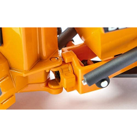 SIKU 3506, John Deere Dumper, bouwplaatsvoertuig, 1:50, metaal/kunststof, oranje, kiepbare put.