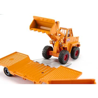 siku 4117, Mercedes-Benz 710 met Kramer 411 shovel Bölling, 1:50, metaal/kunststof, geel, beweegbare onderdelen