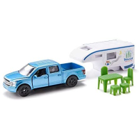 siku 1693 Niet-aangedreven voertuig, Blauw/Wit