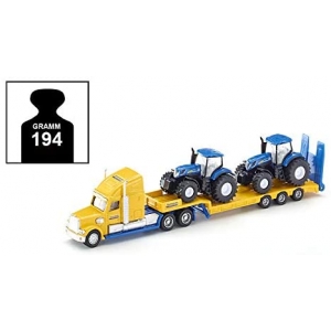 siku 1805, Vrachtwagen met New Holland tractoren, 1:87