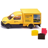 Siku 1944, Streetscooter, 1:50, metaal/kunststof, geel, incl. trekhaak