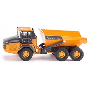 SIKU 3506, John Deere Dumper, bouwplaatsvoertuig, 1:50, metaal/kunststof, oranje, kiepbare put.