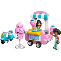 LEGO 42643 Suikerspinkraam en Scooter