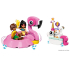 LEGO 42658 Zwembadfeestje met Flamingo en Eenhoorn