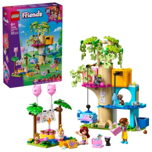 LEGO 42666 Kattenverjaardagsfeestje en Boomhut