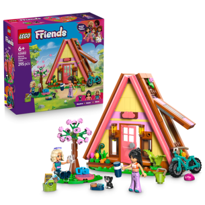LEGO 42682 Glampinghut in de Natuur