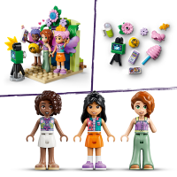 LEGO 42702 Draaiende Theekopjesattractie met Bloementhema