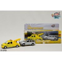 510703 KIDS GLOBE 510703 AFSLEEPWAGEN MET VOLVO V70