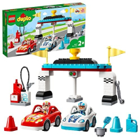 LEGO 10947 DUPLO Town Racewagens Speelgoed Auto voor Kinderen van 2 + Jaar Oud
