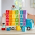 LEGO 10915 DUPLO My First Alfabet speelgoedvrachtwagen voor peuters van 1,5 jaar, Educatieve letterstenen, Educatie voor peuters