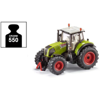 Siku 6882, Claas Axion 850 Tractor, op afstand bestuurbaar, 1:32, inclusief Controller, metaal/kunststof, groen, werkt op batterijen, compatibel met onderdelen