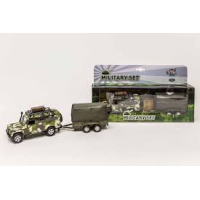 520027 KIDS GLOBE 520027 LAND ROVER DEFENDER MILITARY