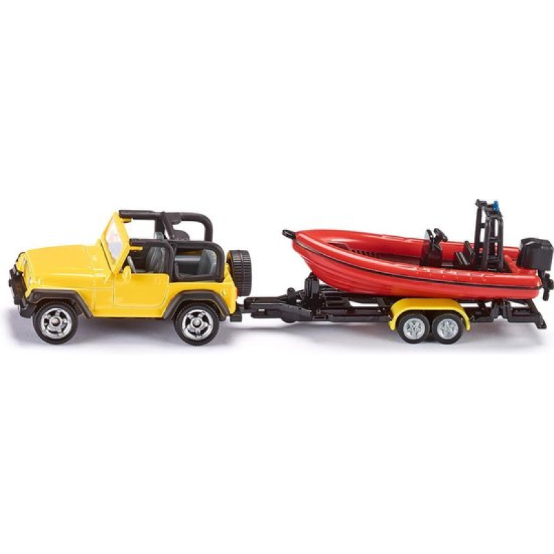 SIKU 1658 Jeep met Boot