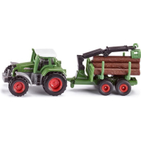 SIKU 1645 Tractor met Aanhanger