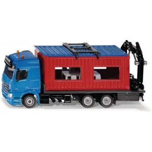 SIKU 3556 Mercedes Benz bouwcontainer transporter