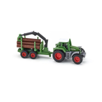 SIKU 1645 Tractor met Aanhanger