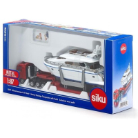 SIKU 1849 Zwaartransport met Jacht