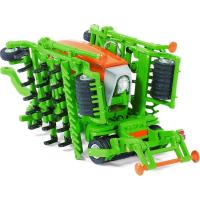 SIKU 1826 Traktor met Zaaimaschine