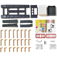 Siku 6714 landvoertuig model Voorgemonteerd Vrachtwagen/oplegger miniatuur 1:32