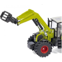 SIKU 1946 Tractor met Balengrijper en Aanhanger
