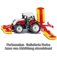 SIKU 1672 Steyr met Maaicombinatie