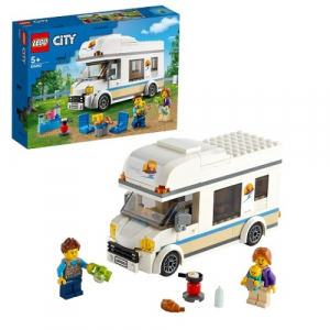 LEGO 60283 City Geweldige Voertuigen Vakantie Voertuigen Camper Speelgoed,
