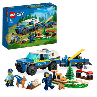 LEGO 60369 Mobiele Training voor Politiehonden