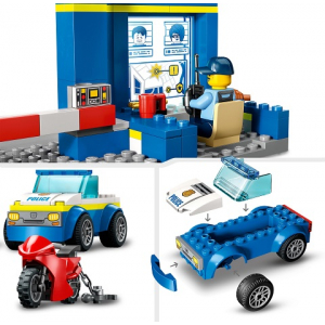 LEGO 60370 Politiebureau Achtervolging